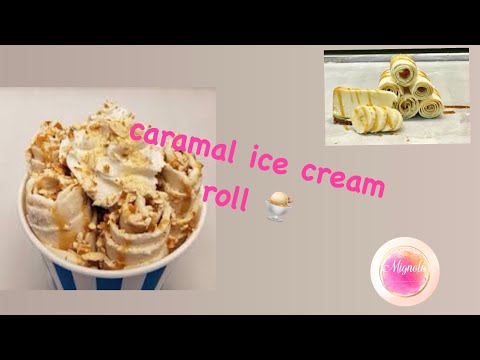 Ice cream rolls 🍨😋