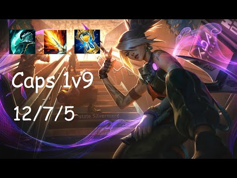 Caps Akali vs Ryze - Patch 11.3 - Stream from 07.02.21