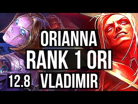 ORIANNA vs VLADIMIR (MID) | Rank 1 Ori, 3/1/9, Rank 19 | EUW Challenger | 12.8