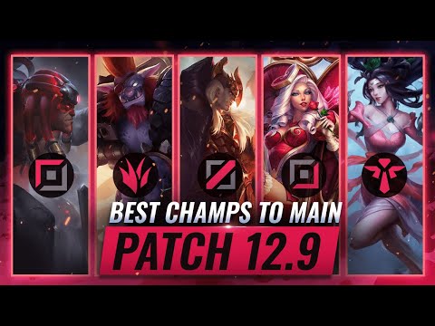 BEST CHAMPS To MAIN For EVERY Role on Patch 12.9 - League of Legends