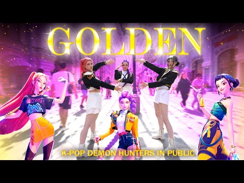 [K-POP DEMON HUNTERS IN PUBLIC | ONE TAKE] HUNTR/X - GOLDEN dance by CxD community