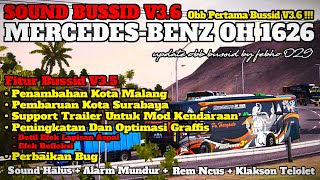Download lagu UPDATE OBB TERBARU BUSSID V3.6 || SOUND MERCEDES-BENZ OH 1626   Rombak Skin Traffik mp3