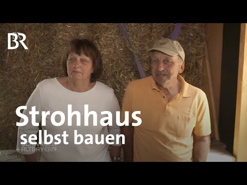 Ein Haus aus Lehm und Stroh: Mit Baustoff vom eigenen Acker