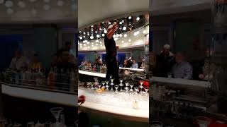 Celebrity Eclipse Bartenders Show Their Skills