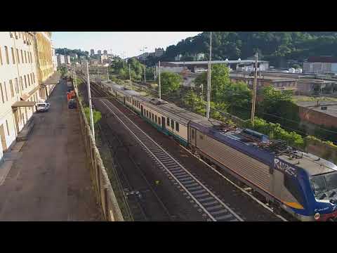 Treno regionale pr e464 207 mazinga,Bolzaneto,bassa lenta Giovi,trains hunter,trainspotting