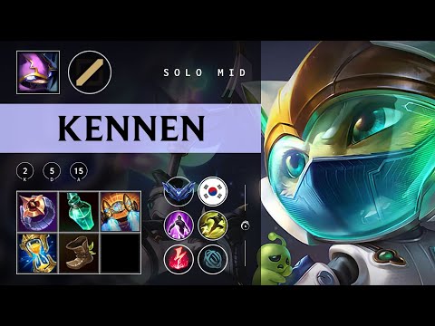 Kennen Mid vs Yasuo - KR Diamond Patch 25.22
