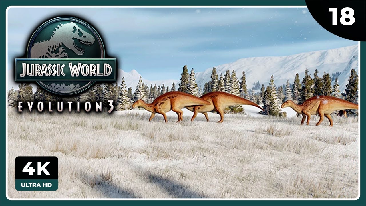 JWE3#18 | SANTUARIO DE DINOS EN LIBERTAD | JURASSIC WORLD EVOLUTION 3 Gameplay Español