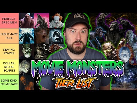 Movie Monsters Ranked | TIER LIST