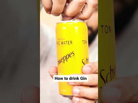 How To Drink Gin #shortvideo