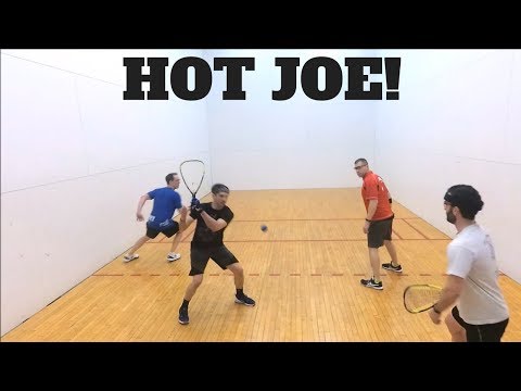 Racquetball Clips 81 - Joe Catches Fire!
