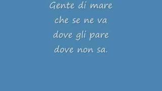 Umberto Tozzi - Gente Di Mare (with lyrics)