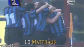 Lothar Matthäus trifft gegen Juventus