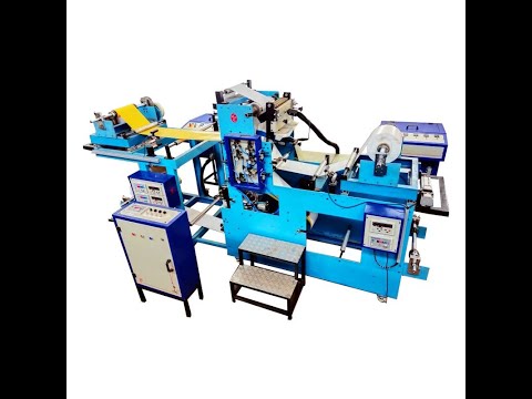 Stainless steel double side hot melt coating machine