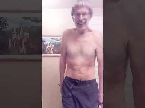 The real part one of three of my resistant band routine done today and every other day