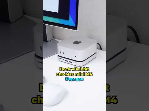 Đế Kiêm Hub Chuyển Đổi Satechi 5in1 Cho Mac Mini M4 – Mở Rộng Kết Nối & Tích Hợp Khe SSD 4TB