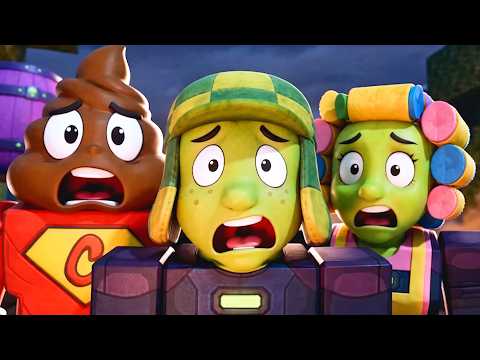 👽 Doña Florinda y Quico OVNI VS Choco 🍫🔥 | 99 Noches en el Bosque Roblox (Parodia) #roblox