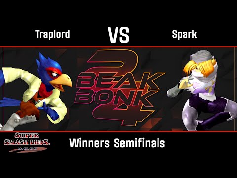 Traplord (Falco) vs Spark (Sheik) - Melee Winners Semifinals - Beak Bonk 2024