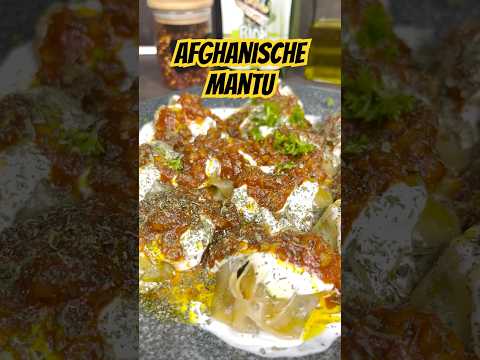 AFGHANISCHE MANTU! EINFACHSTES REZEPT 😍 #mantu