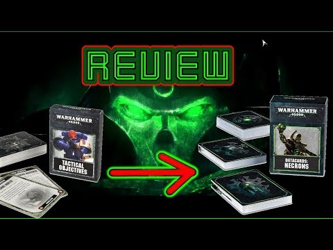 Necron Data Cards Review