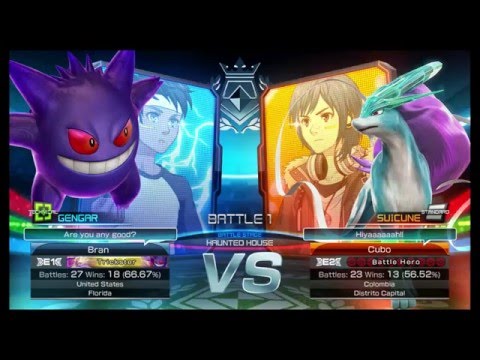 Me (Gengar) vs Cubo (Suicune) [Ranked Match]