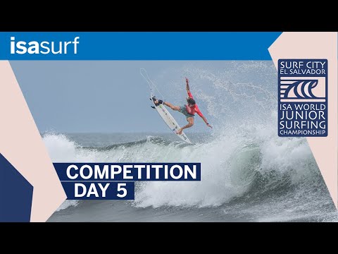 Competition Day 5 - 2022 Surf City El Salvador ISA World Junior Surfing Championship