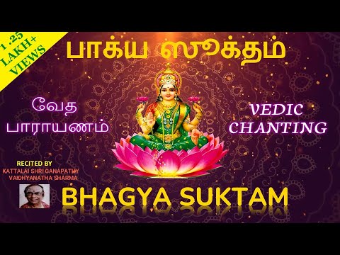 BHAGYA SUKTAM|With Lyrics|Powerful Vedic Chanting for Good Luck, Success,Happiness &Prosperity