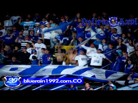 "SOMOS LOS HINCHAS MAS ANARQUISTAS" Barra: Blue Rain &bull; Club: Millonarios