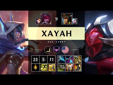 Xayah ADC vs Cassiopeia - NA Master Patch 25.05