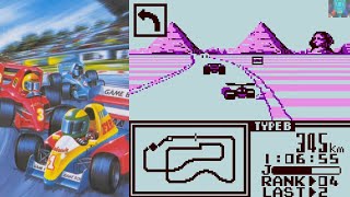 Gameboy Game : F-1 Race (1990 Nintendo) (Super Gameboy vers.)