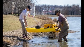 ISAT students build an aquatic drone to monitor local lake health