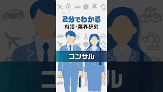 【就活・業界研究：コンサル】生成AI導入支援で需要増、システム開発も