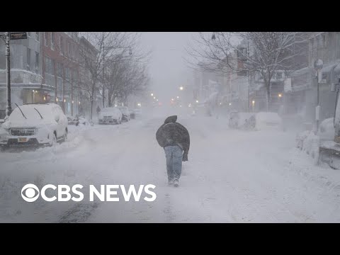 NYC under travel ban as massive winter storm batters parts of U.S.