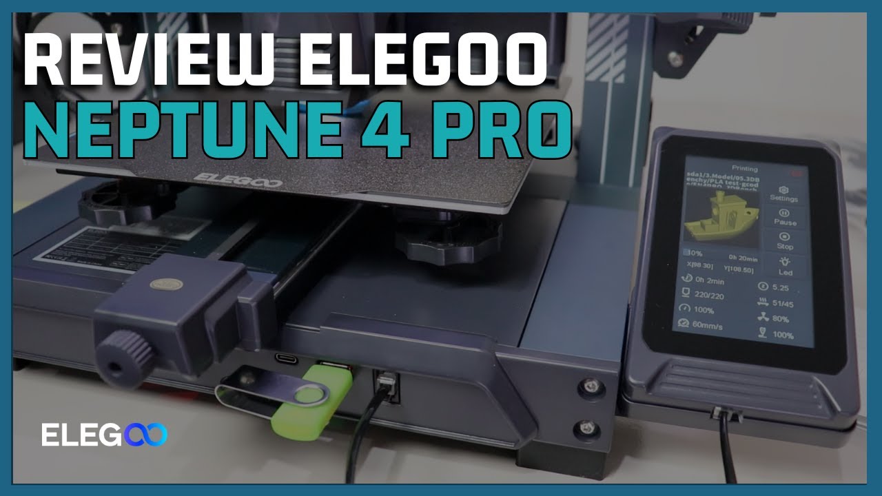 Review ELEGOO NEPTUNE 4 PRO completo