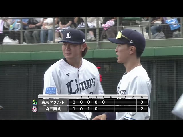 【ファーム】打たせて取るピッチング!! ライオンズ・青山美夏人 5回無失点の完璧な投球!! 2025年8月10日 埼玉西武ライオンズ 対 東京ヤクルトスワローズ