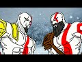 Young Kratos GOW2 3 Meets Old Kratos GOW4 Flipaclip Animation