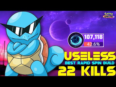 22 KILLS !!! BLASTOISE BECOMES USELESS WHEN GOT RANDUMB TEAMMATES | POKEMON UNITE