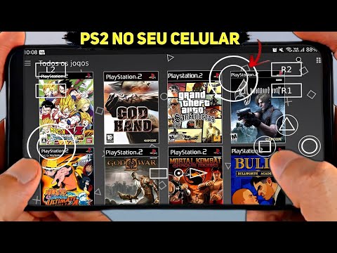 Novo Emulador De PS2 Funcionando Celular Fraco - Como jogar PS2 No Android 2025 Tutorial Completo✅