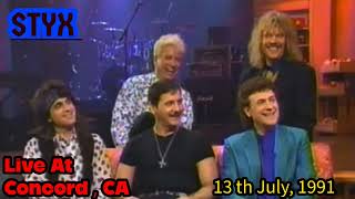 11) All In A Day&#39;s Work (Styx - Live At Concord, CA 13/07/1991)