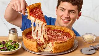 The Cheesiest Chicago Deep Dish Pizza