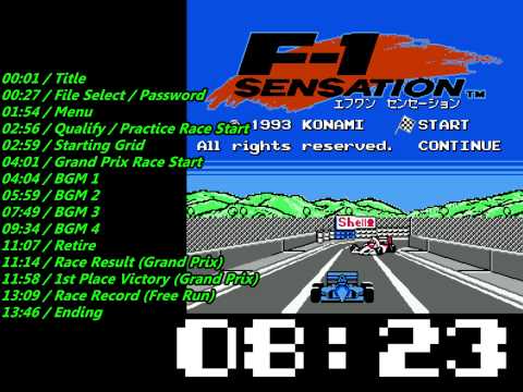 Nes F1 Sensation Soundtrack