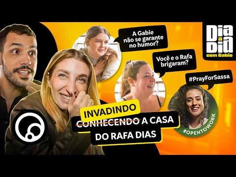 A DEMISSÃO VEM? Entramos na casa do RAFA DIAS e ele ODIOU 🫣 | EP4 • Dia a Dia com Gabie