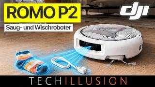 🔥DJI ROMO P2: Der NEUE Saugroboter mit Roboter-Beinen & KI?! 2026😱 Rev