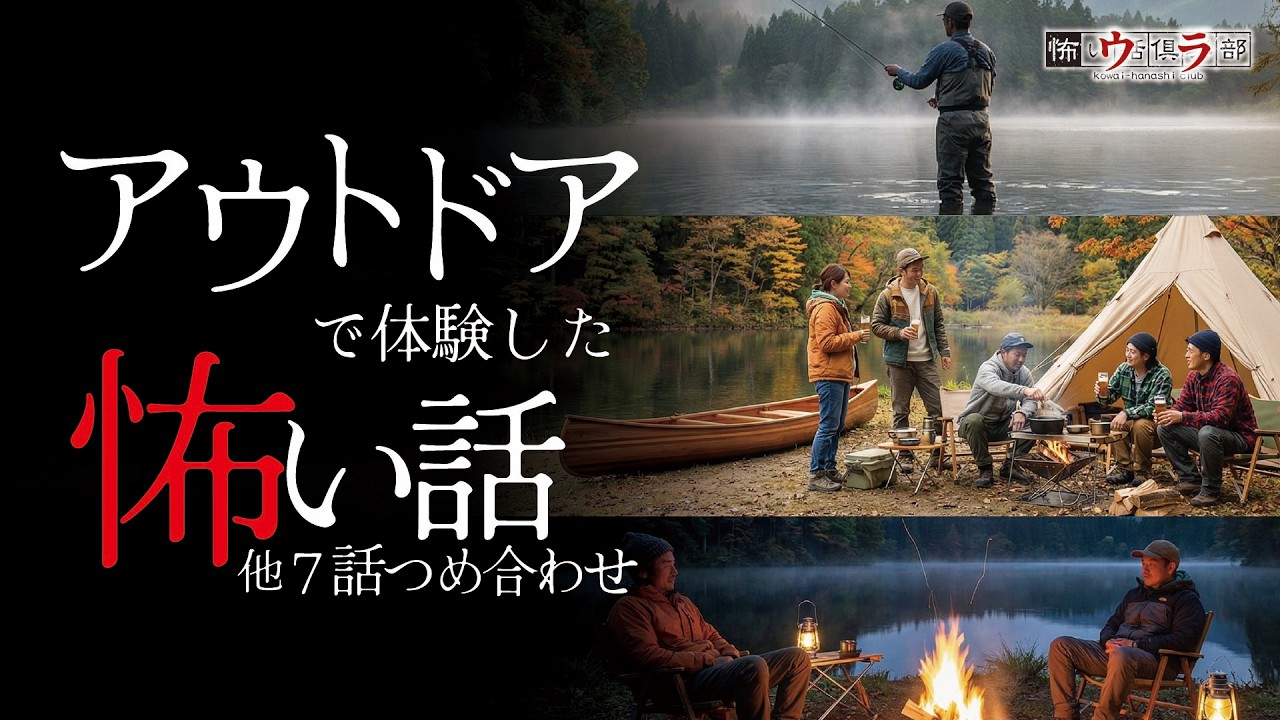 【怖い話】アウトドアの怖い話-7話つめ合わせ【怪談朗読】