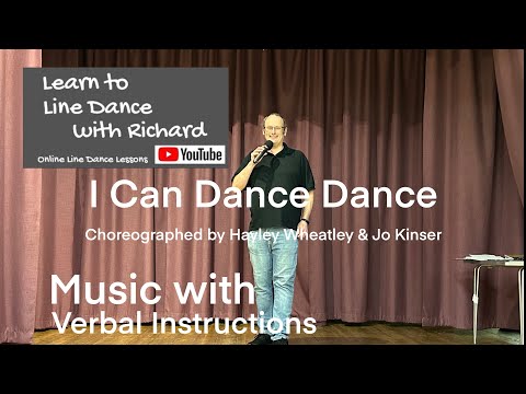 ABSOLUTE BEGINNER LINE DANCE LESSON 51 - I can Dance Dance - Part 2 - Music with verbal instruction