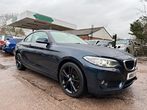 SOLD 2016'16' BMW 218d SE Coupe Manual diesel www.churchill4x4.co.uk