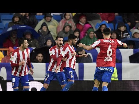 Gijon vs Granada CF 3-1 Carlos Carmona Goal HD  19/03/2017