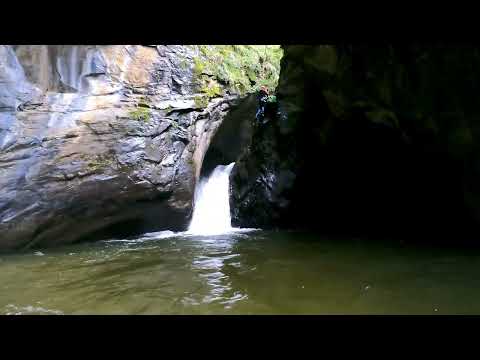 Canyoning Obere Auerklamm: Letzter Sprung