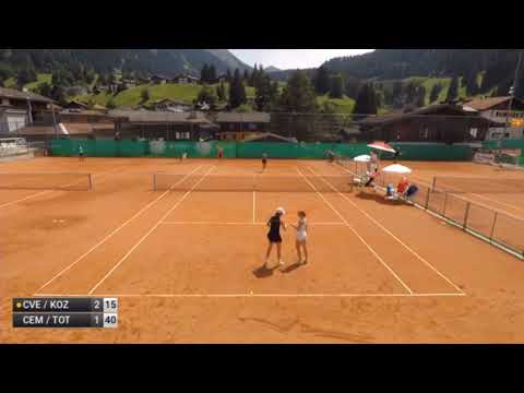 Kiara Cvetkovic/Karolina Kozakova v Paula Cembranos/Emma Tothova - W25 KLOSTERS