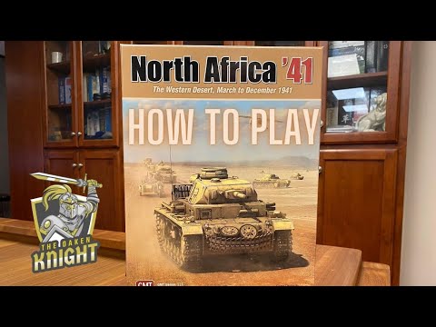 North Africa '41 -- Play Demonstration -- How to Play