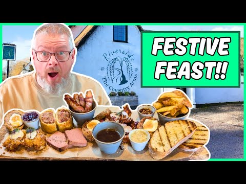 I Took My DAD For A FESTIVE PUB TREAT… WOW!